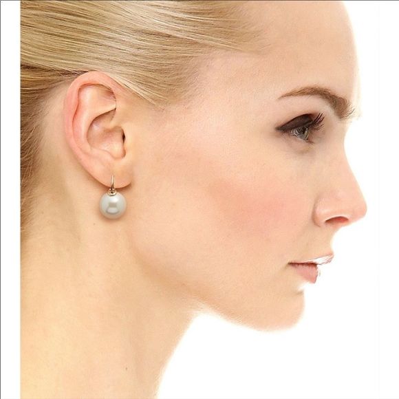 Kate Spade Shine On Bauble Pearl Drop Earrings KS - Picture 7 of 11